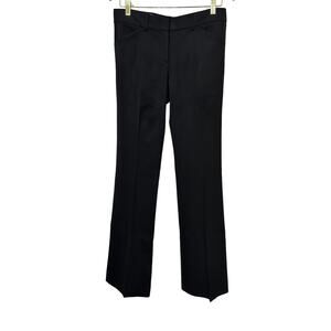 Theory Women's Dress Trouser Pants Wool Blend Black SZ 6